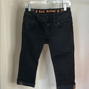Rock Revival Black Straight-Leg Jeans